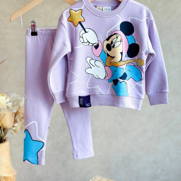 Minnie Mouse Sim Baskı Detaylı Takım